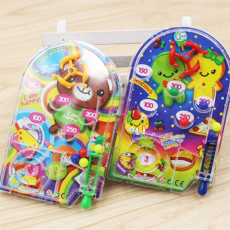 

Creative Children's Pinball Plate Pinball Game Cartoon Handheld Game Toy Maze Ejection Scoring Machine Leisure