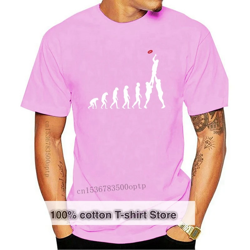 

Регби Эволюция мужчины Эволюция регби линия-выход 2020 Новое поступление мужские модные смешные футболки Мужская короткая футболка с принто...