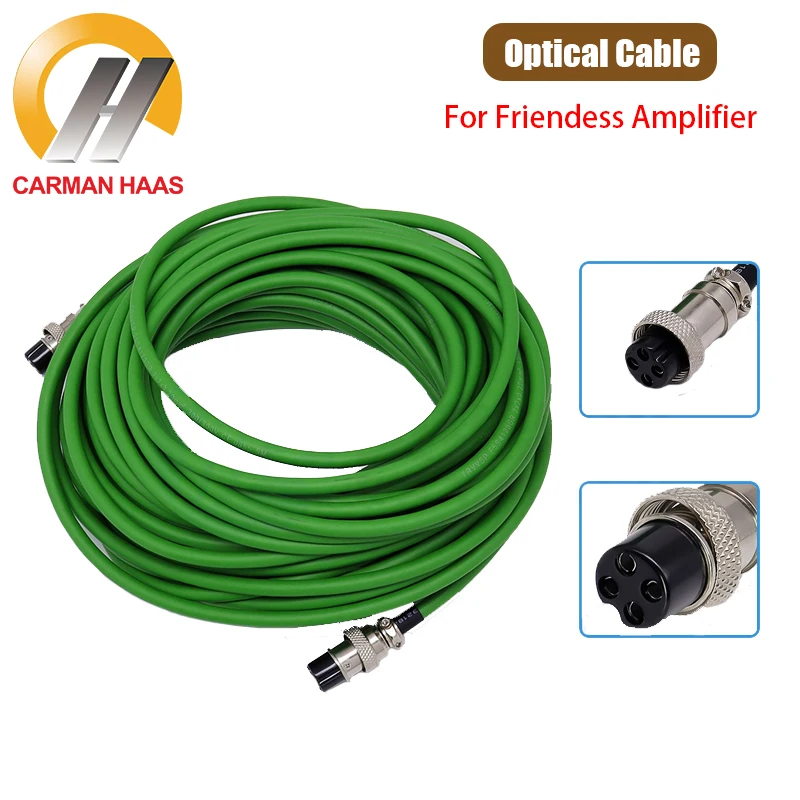 

Carmanhaas 10/15/20 Meters Optical Cable for For Friendess Cypcut Amplifier Cable Sensor Line Fiber Laser Cutting Head