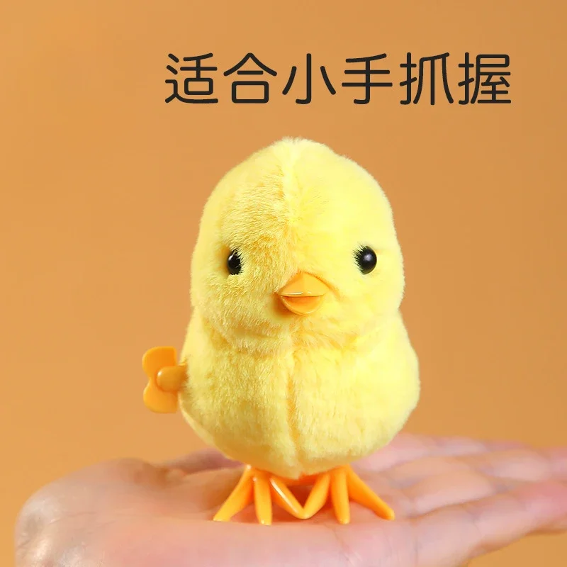 Lejier прыгающая курица Заводная игрушка имитация плюшевой прыгающей утки