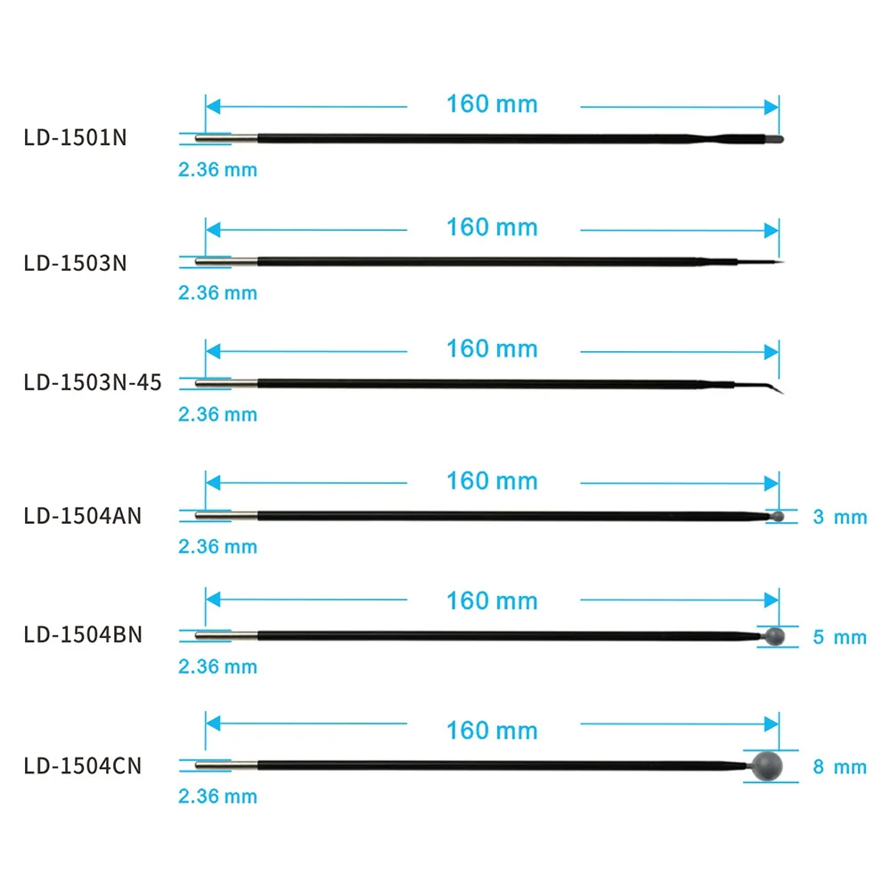 Фото Высокочастотный RF-нож LEEP из нержавеющей стали с длинным кончиком, нестерильный, для лабораторных экспериментов, экспортный вариант №2
