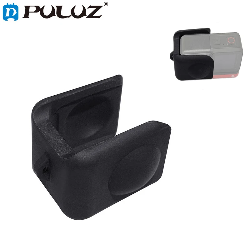 

PULUZ Защитная силиконовая Крышка для объектива для Insta 360 One R панорамная крышка объектива камеры защитный чехол для объектива