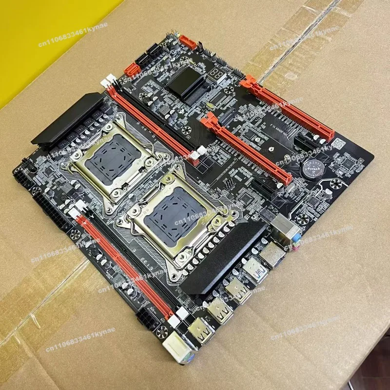 Фото Подходит для новой двойной основной платы X79 DDR3, память 2011, контактный DNF, поддержка E5 2680v2 №4