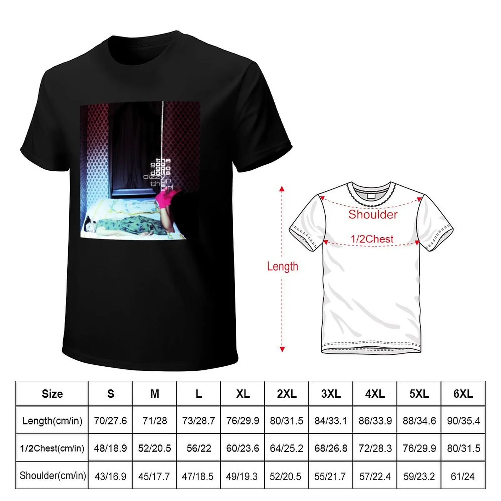 Футболка Dizzy Up The Girl Goo Dolls одежда в стиле хиппи забавные футболки для мужчин