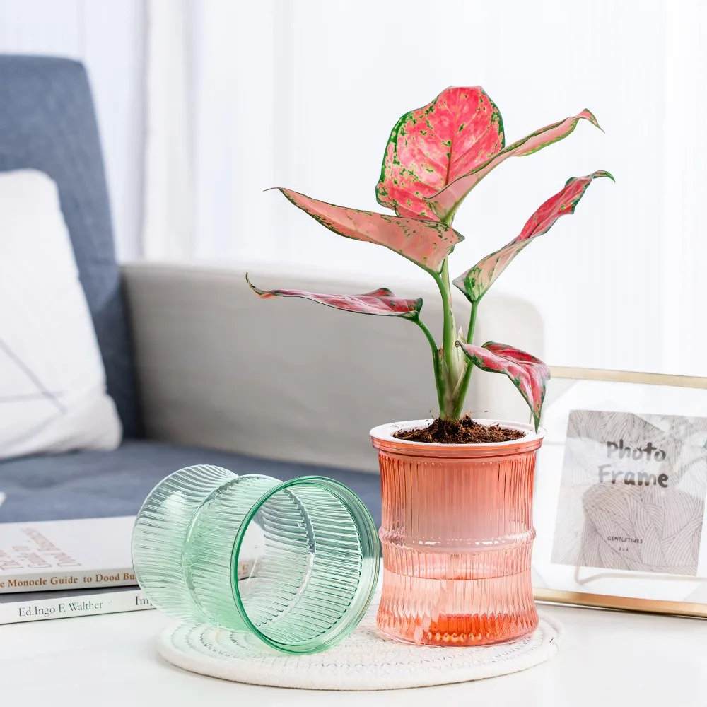 Горшок для гидропонных растений комнатный мини-цветочный горшок с самополивом