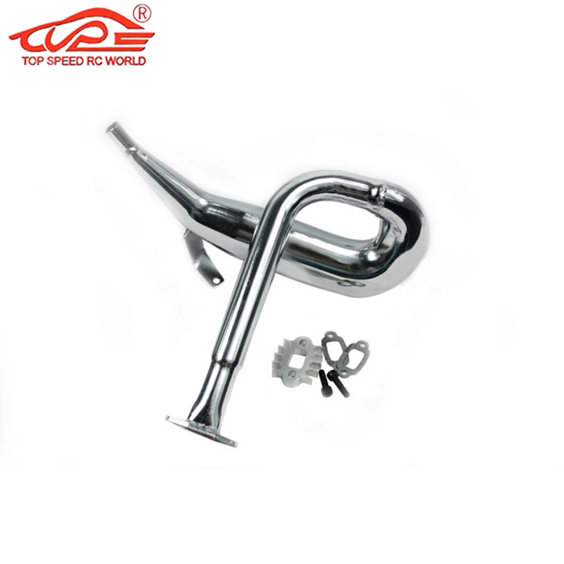 

Dominator Pipe for Hpi Rovan Km Baja 5b Ss Fit for Rovan 45cc Engine Rc Car Exhaust Pipe