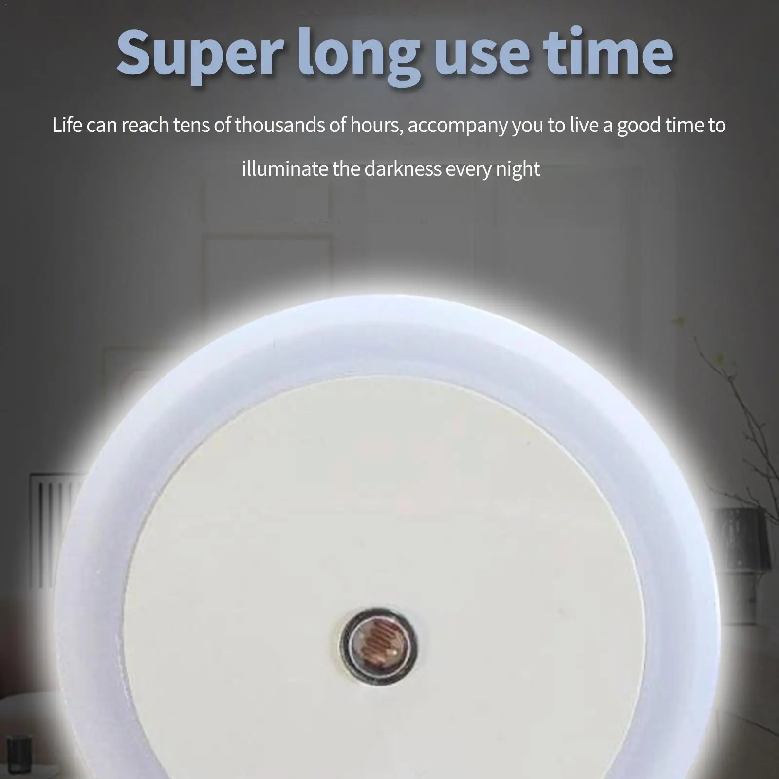 

Беспроводной светодиодный Ночной светильник с датчиком, мини-ночсветильник с вилкой для ЕС и США, декоративсветильник освещение для детской комнаты, спальни, светильник 3d3