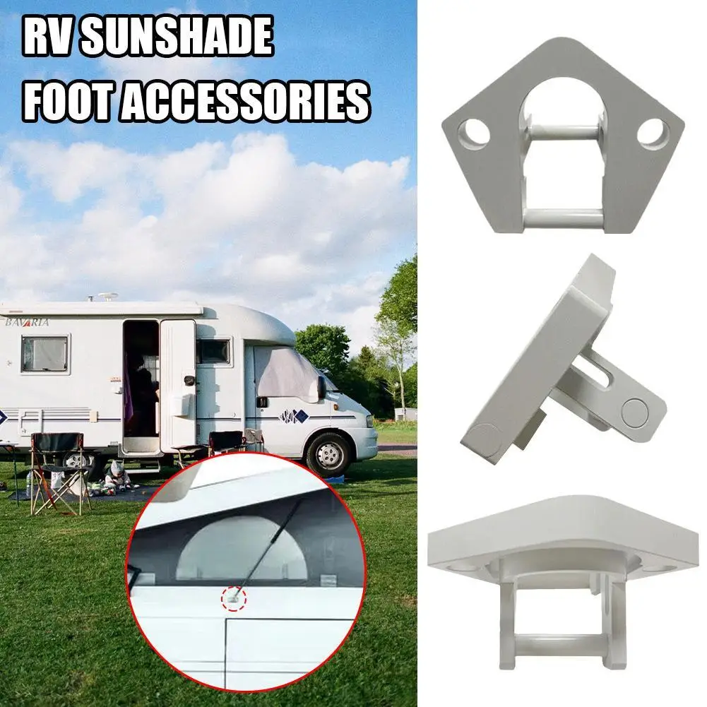 

Aluminum Bottom Foot Solid RV Accessories Replacement Part For Dometic Sunchaser II Side Awning Holder Pads Motorhome Parts