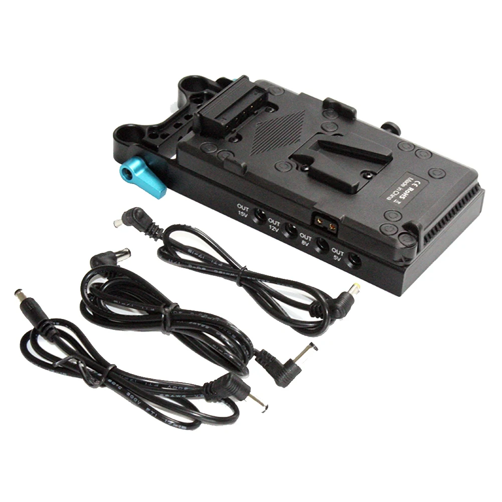 

V-образное крепление V-Lock адаптер для V-образного крепления аккумулятора для камеры, видеосъемки, монитора, аудиорегистратора