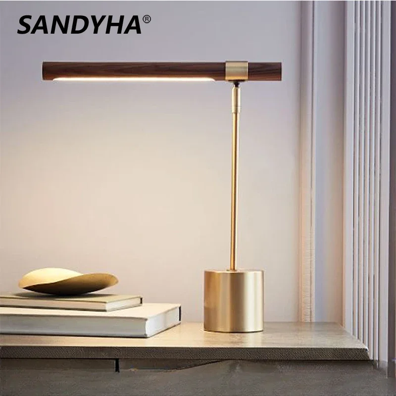 SANDYHA Минималистичные светодиодные торшеры для спальни отеля прикроватная