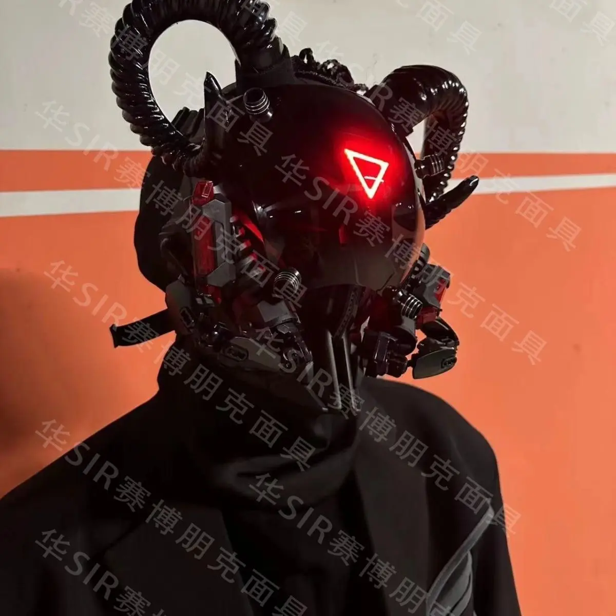 

Кавайный шлем для косплея дреды крутая маска со светодиодной подсветкой блестящая самурайская маска косы рождественские подарки на день рождения