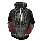 Новинка спортивная куртка с 3D принтом черная Золотая Униформа толстовки модные повседневные толстовки с капюшоном костюм для косплея пальто