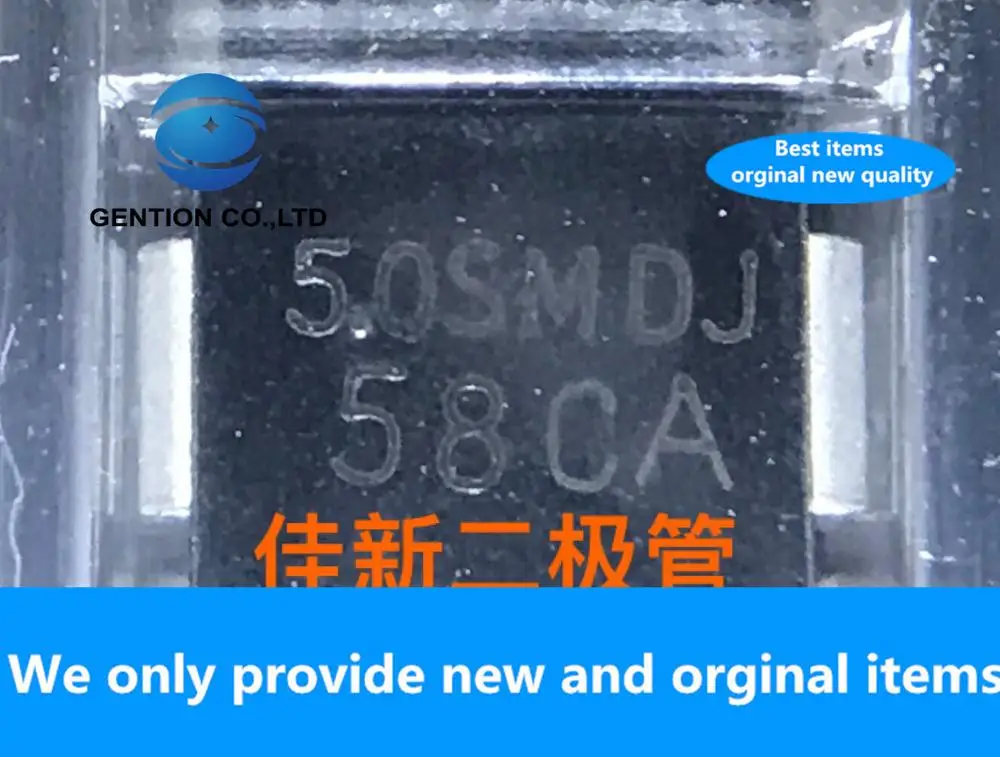 

30 шт. 100% Новый оригинальный 5.0SMDJ58CA 58 в двунаправленная супер мощная защитная трубка телевизора DO214AB