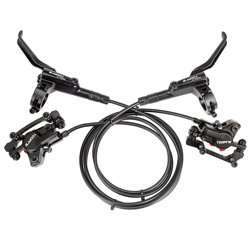 

Bicycle Oil Pressure Disc Brake Set MTB Bike Brake Hydraulic Disc Brake Calipers Front Rear 800mm/1450mm Mountain Clamp Brakes