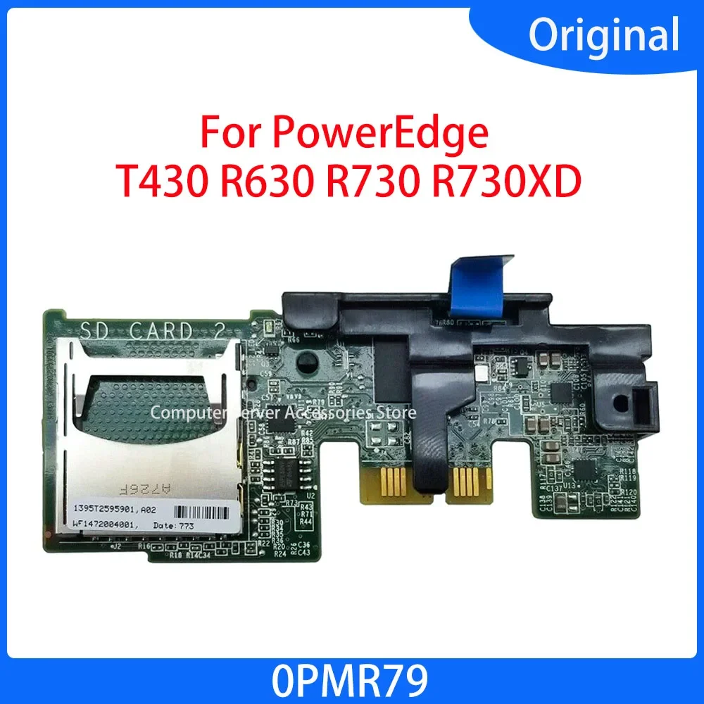

Original PMR79 Dual SD Flash Card Reader for PowerEdge T430 R730 R630 R730XD Server iDRAC SD Card Module Built-in Reader 0PMR79