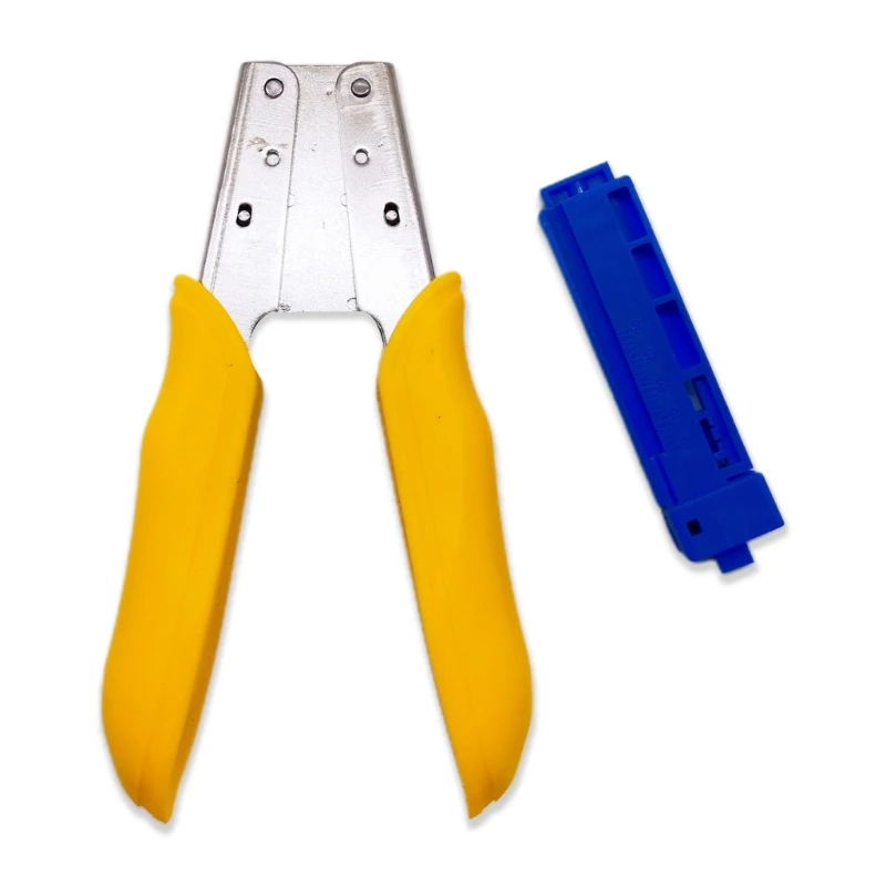 

Twisted Pair Automatic Wire Stripper and Cutter,Heavy Duty Wire Stripping Tool Precisely Stripping Tools 3.1x2.0mm Wire