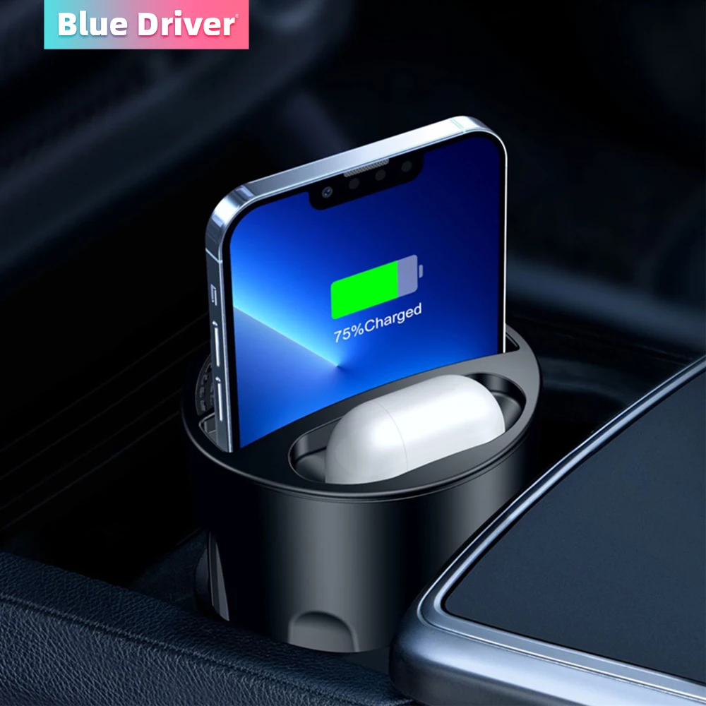 

X10 in-car 3-in-1 wireless charger fast Charger cup for iphone Charge holder Charge Stand for Apple XS MAX/XR/X for samsung