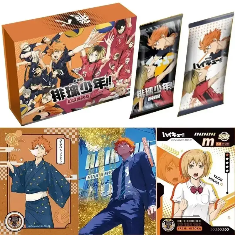 Фото Коллекционные карточки Haikyuu: Хината Шойо, Кагеяма Тобио, Цукишима Хотару – Аниме-персонажи, игрушки, подарки №5