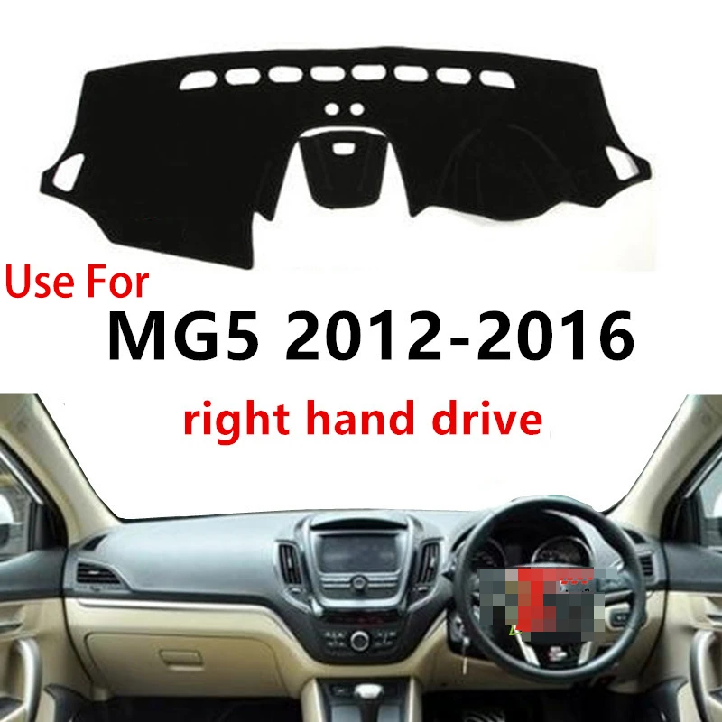 

Pissenlit Anti Dust Car Dashboard Cover Sun shade Mat Fit Accessories for MG5 2012 2013 2014 2015 2016 Right Hand Drive