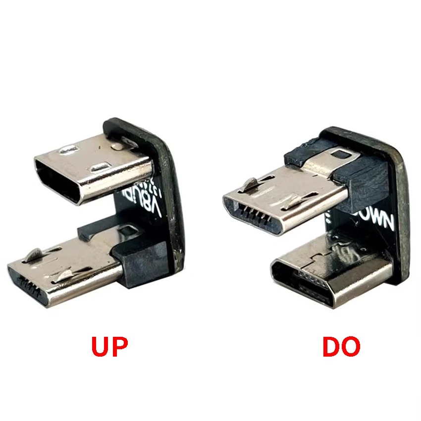 Фото UP и DO U-образный 90-градусный Android-телефон, универсальный кабель Micro USB для передачи данных, адаптер зарядного устройства для смартфона №5