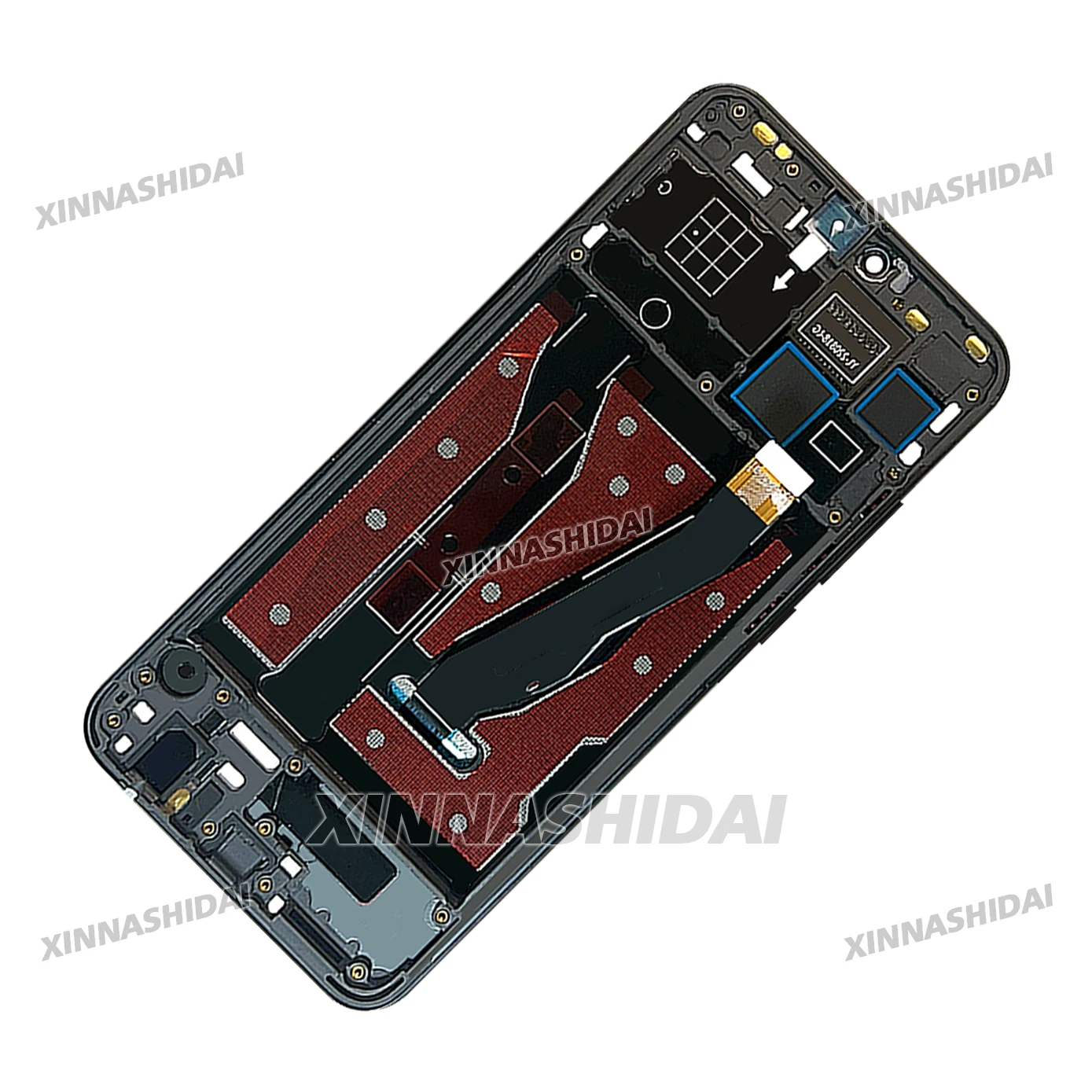 Фото Качество AAA + для Huawei Honor 8X ЖК-дисплей JSN-L22 JSN-L21 дигитайзер сенсорного экрана для Honor 8X дисплей с запасной частью рамки №5
