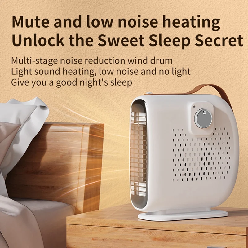 Портативный электрический обогреватель 1500 Вт PTC быстрый нагрев автоматическая