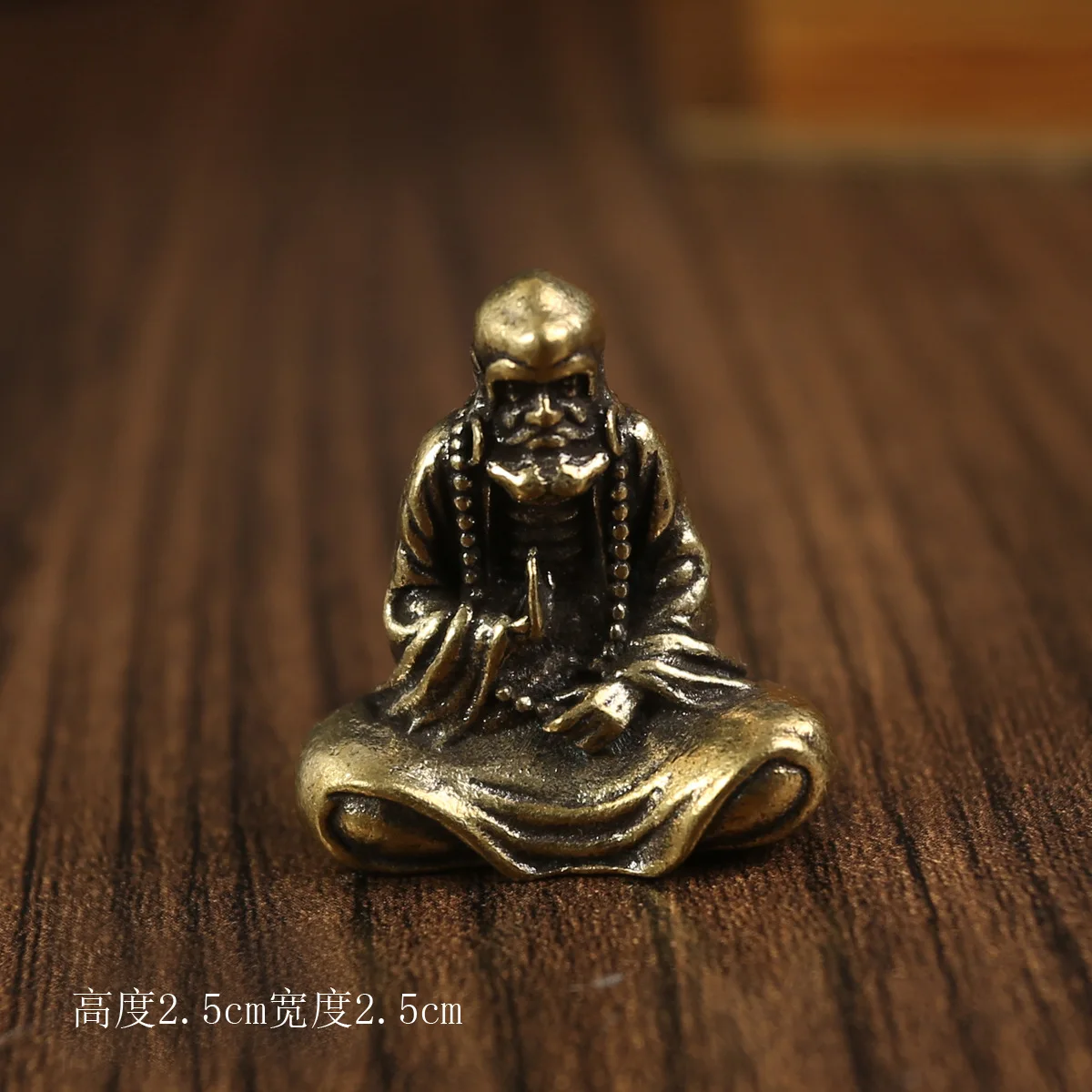 Мини-статуя Дхарма Будды из меди