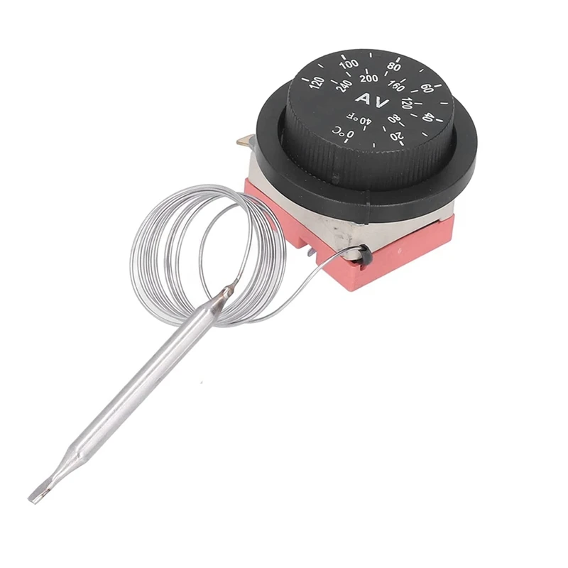 

Adjustable Electric Radiator Cooling Fan Thermostat Controller Switch,Switch 3 Pins Design Temperature Control Probe Kit