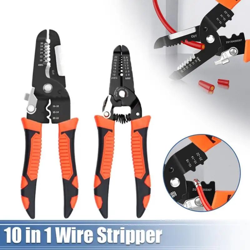 

Обжимные Щипцы для снятия изоляции, 185 мм