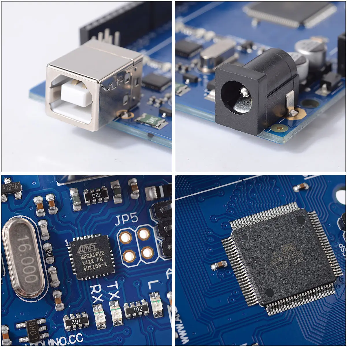 Официальная плата разработки с открытым исходным кодом MEGA2560 R3 ATMEGA16U2 ATMEGA2560 CH340G