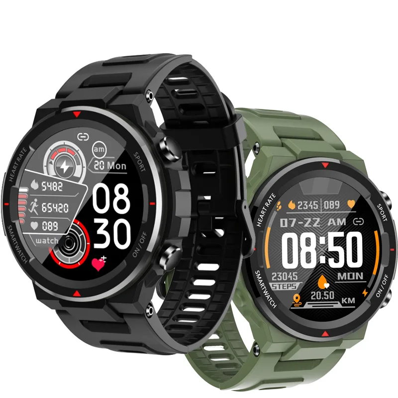 

Smart Watch Full Touch Screen Heart Rate Sleep Blood Pressure Multi Sports Mode Fitness Tracker Men Smartwatch for IOS Android