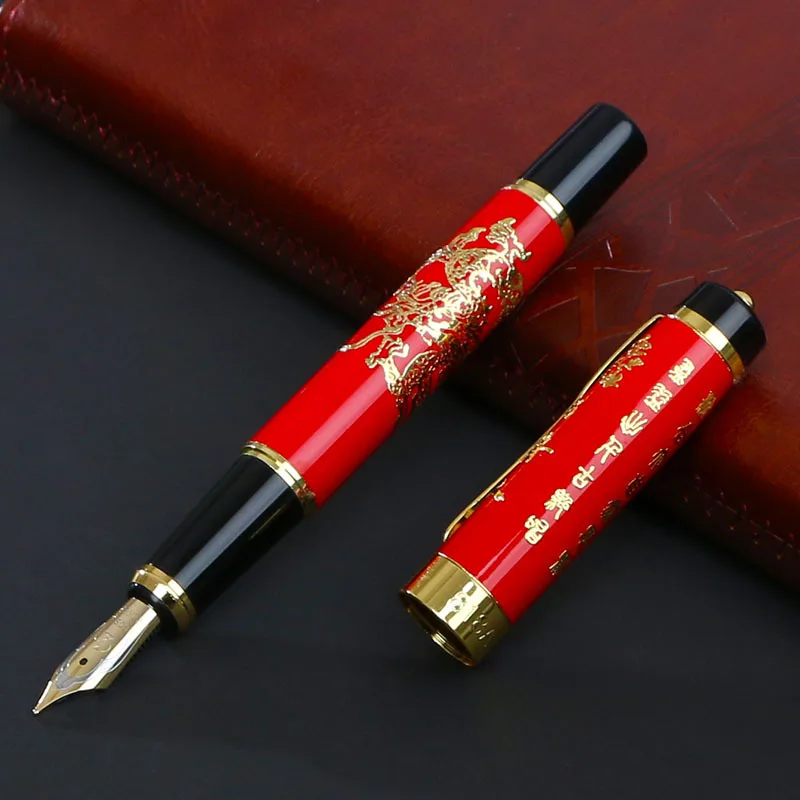 

Simple and atmospheric business metal pen rotary pen gall bright tip pen model D-6003