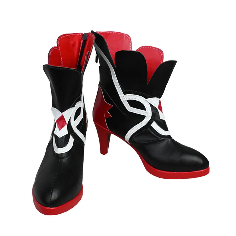 Обувь для косплея Honkai Impact 3 Seele Vollerei кожаные туфли на высоком каблуке заказ