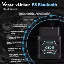 Фото Диагностический сканер Vgate VLinker FS USB ELM327 для Ford FORScan, для Mazda HS MS CAN, интерфейс ELM327 OBD2, инструменты для диагностики автомобилей OBDII №3