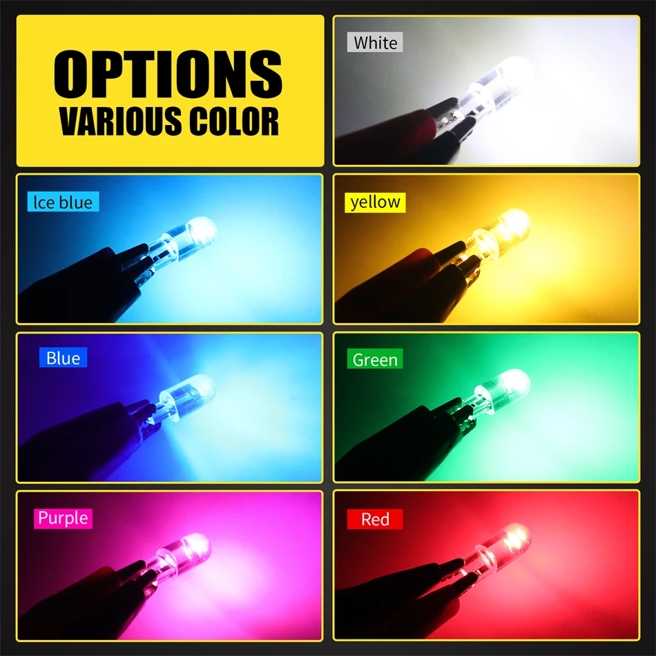 Лампа AILEO T10 168 194 светодиодный W5W со стеклом Canbus COB 192 k 12 В постоянного тока