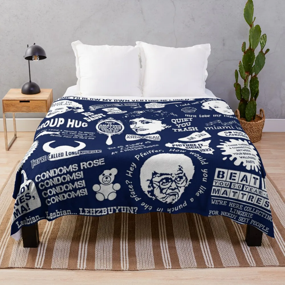 

Thank You For Being A Friend Throw Blanket decorative blanket blanket fluffy throw blanket for sofa thin