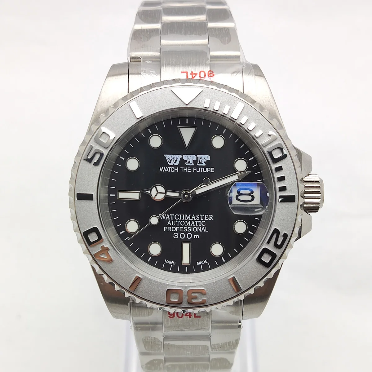 

2023 NEW Design 40mm Men Luxury Automatic Mechanical Watches Men NH35A Stainless Steel 10BAR Waterproof Watch NH35 case watches