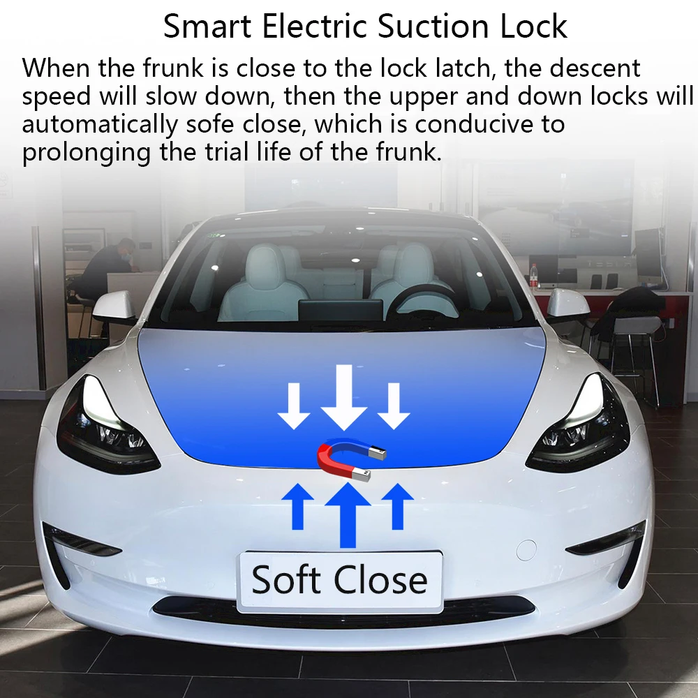 Электрическая подъемная система Hawknavi для Tesla Model S Frunk Lift с автоматическим