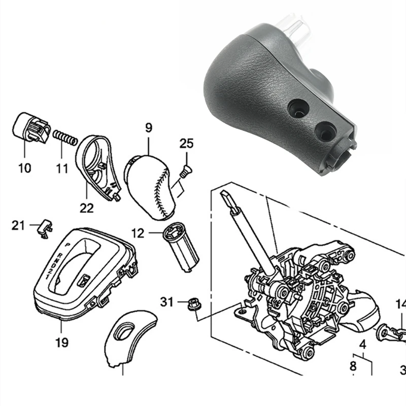 1 комплект рычаг переключения передач и рычага запасные части для Honda CRV CR-V 2007-2011