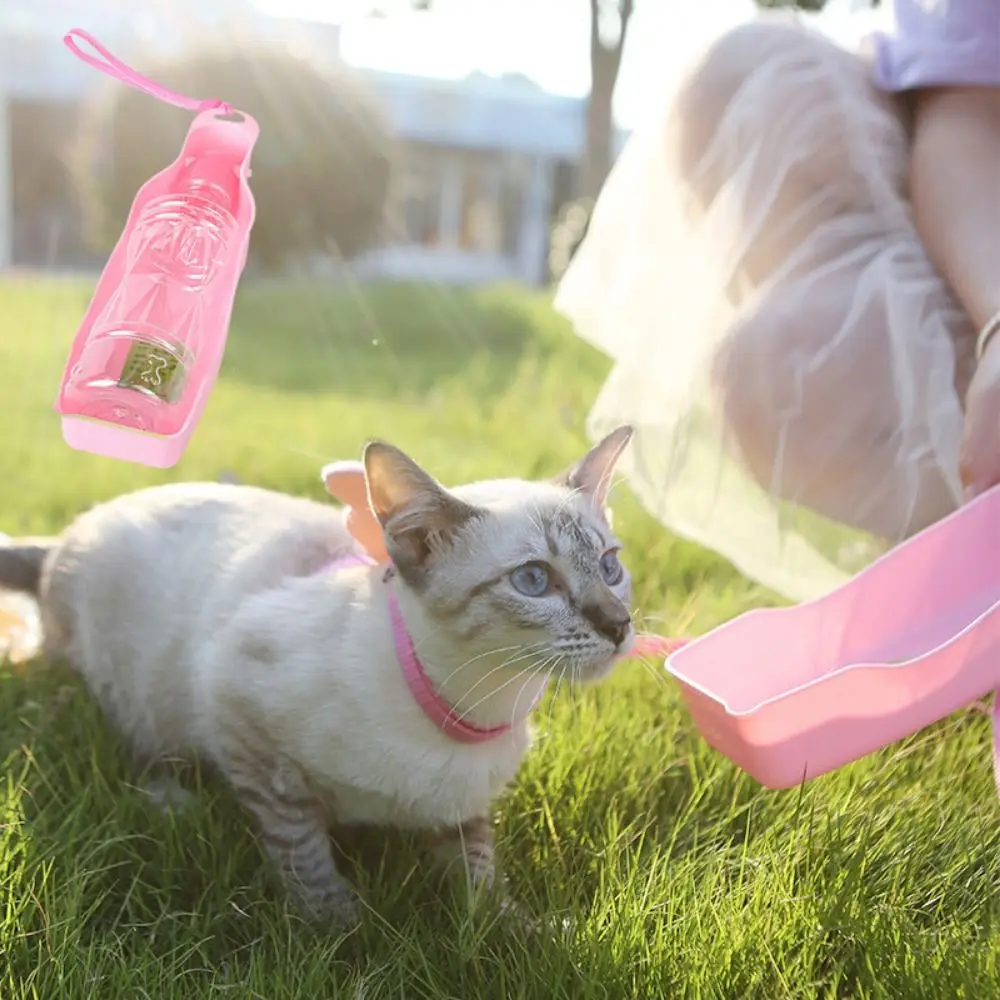 Proof Foldable For Outdoor Walking Plastic Puppy Drinking Bowl Dog Water Dispenser Pets Water Feeder Dog Water Bottle