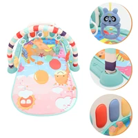 educational tummy time gym sensory newborn play mat baby fitness mat baby gym mat for infant newborn indoor home