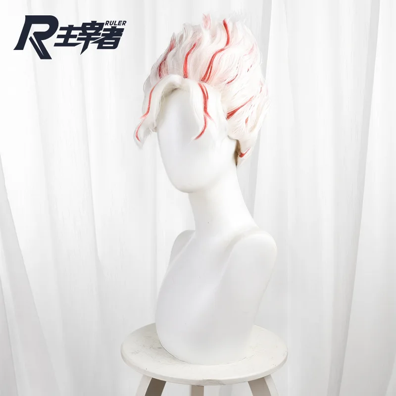Okarun Occult Kun Косплей Парик Аниме Dandadan Ken Takakura Momo Ayase Белый Красный Короткие Волосы
