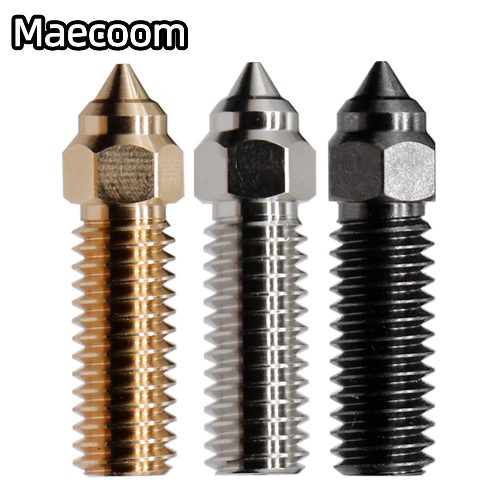 

High-speed Volcano Nozzle Brass Copper Plated Hardened Steel For Creality K1/K1 Max/ Anycubic Vyper/Kobra / Sovol Sv06 Plus/Sv07