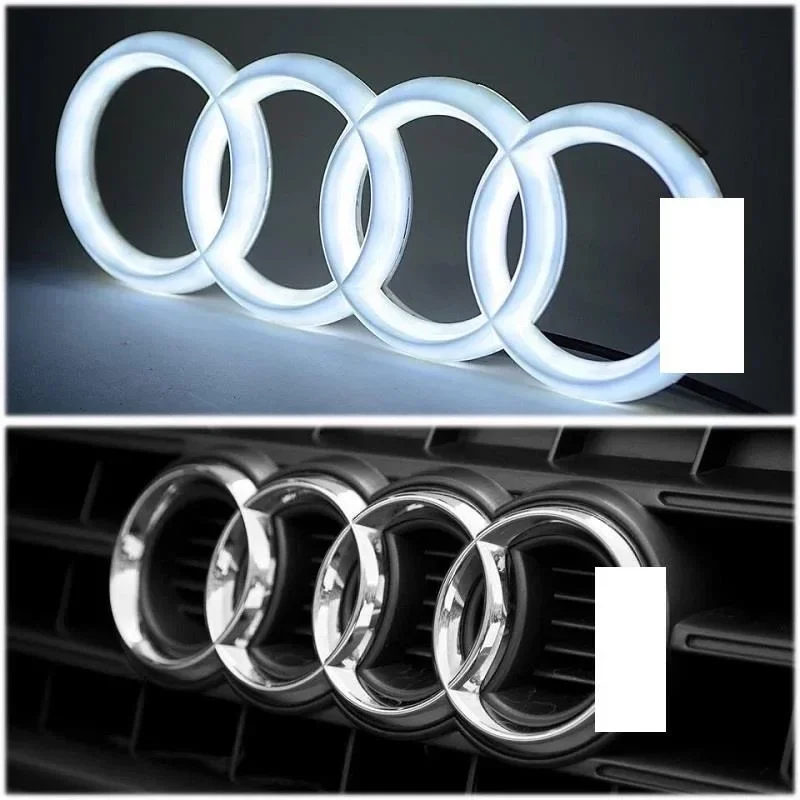 Фото Горячая новинка 2026: Статическая светодиодная подсветка логотипа Audi для решетки радиатора, 249, 273, 285 мм, для Audi A3, A4, A5, A6, A7, A8, S3, S4, S5, S6 №3