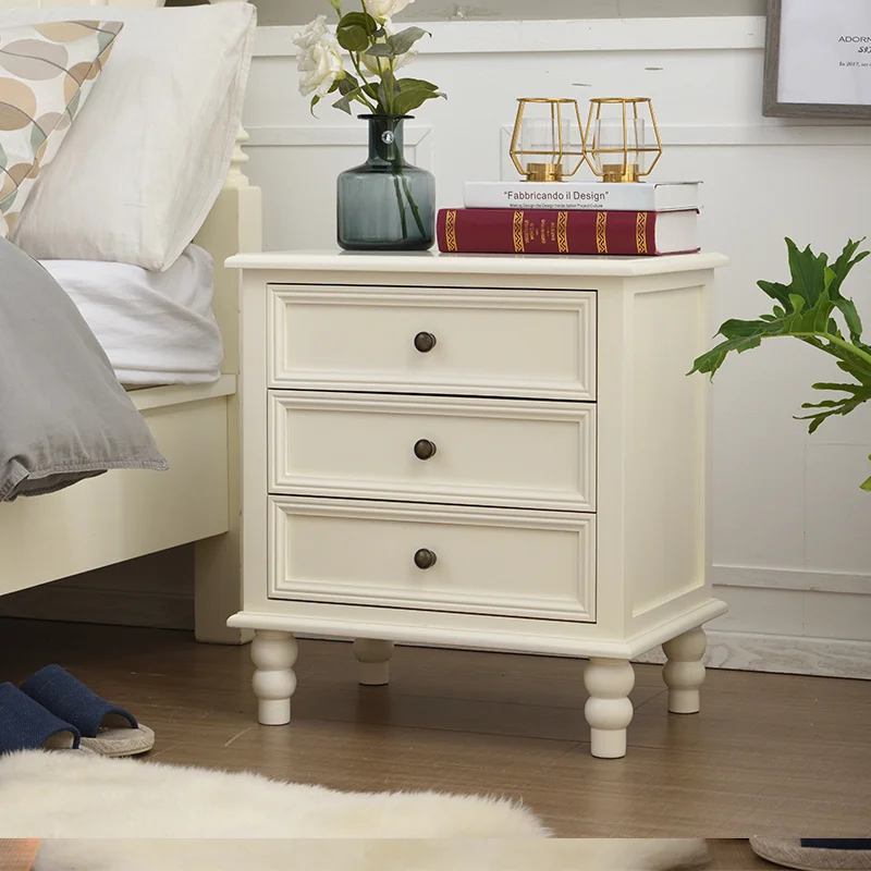 

Comfortable Bedroom Bedside Tables Dressers Drawers Wood Small Bedside Tables White Fashion Armarios De Dormitorio Nightstand