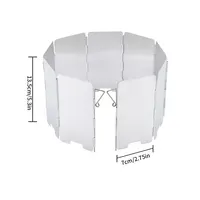 Складная шторка для готовки на открытом воздухе#5