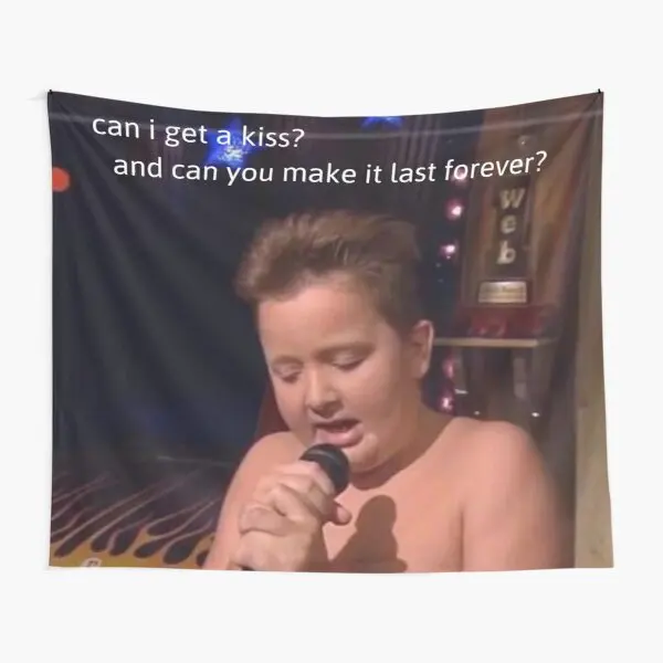 

Gibby Singing Icarly Tapestry Bedroom Room Colored Home Travel Living Printed Towel Hanging Decor Mat Art Decoration Yoga