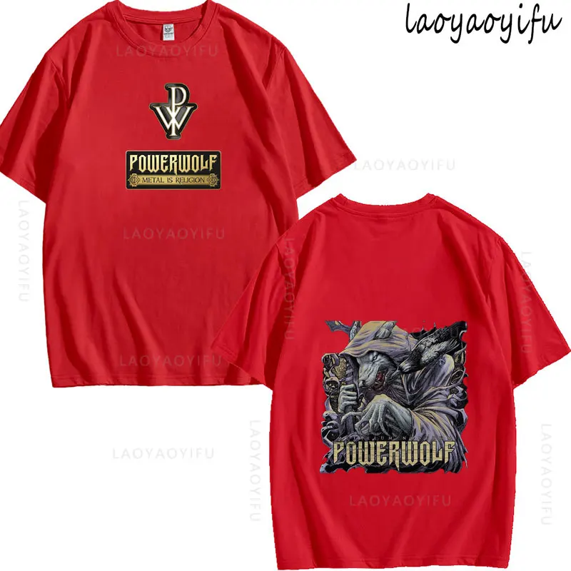 Футболка мужская двухсторонняя из 100% хлопка с принтом волки