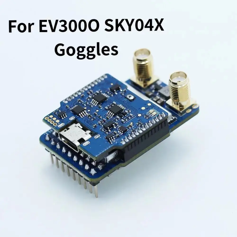 

04X V2 04L Cobra S SteadyView RX 5.8Ghz 48CH FPV Receiver Diversity 5V SMA Support Upgrading For Eachine EV300O Goggles