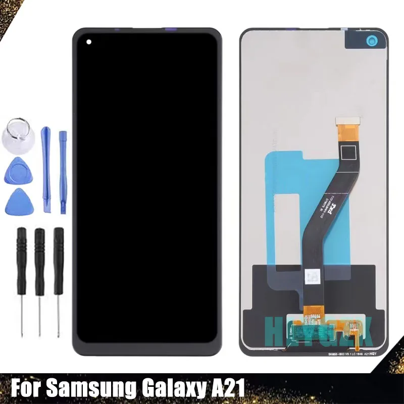 

New Original For Samsung Galaxy A21 LCD Touch Screen Digitizer Assembly Replacement A215U A215W S215DL Sensor Display Replace